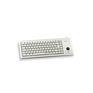 CHERRY G84-4400 USB Wired Compact Mechanical Keyboard with Integral Trackball